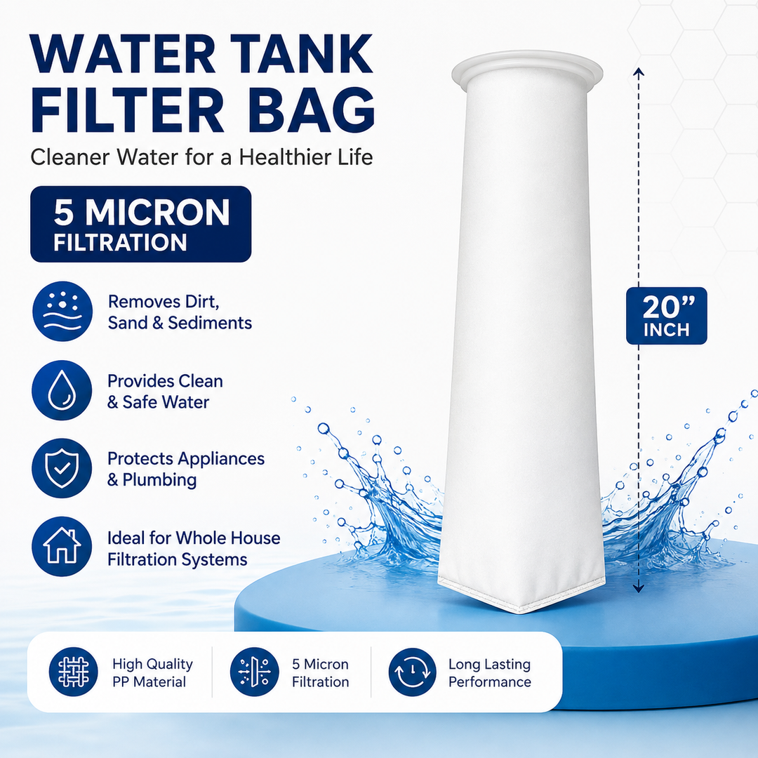 Water Tank Inlet Filter – 5 Micron Sediment | Buy 1 Get 1 Free