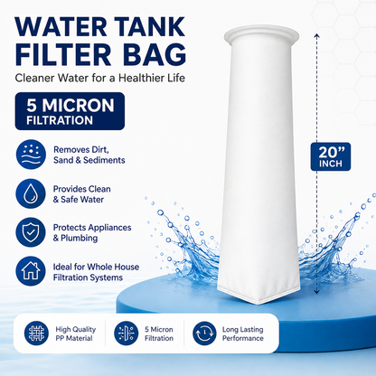 Water Tank Inlet Filter – 5 Micron Sediment | Buy 1 Get 1 Free